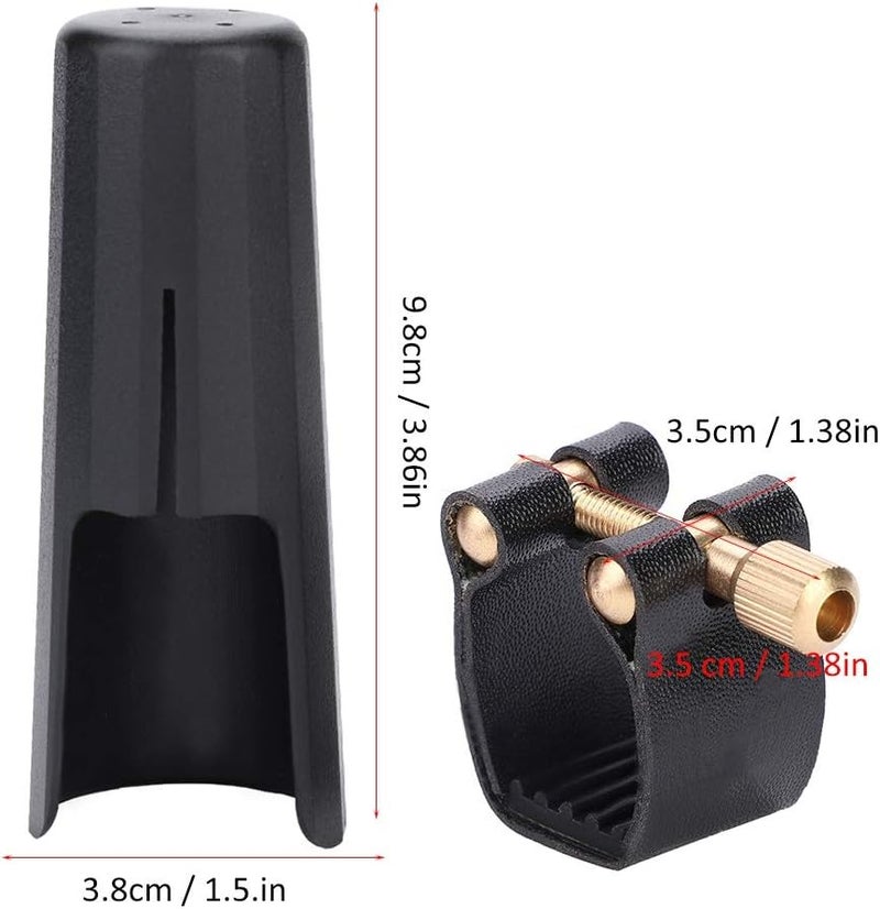 Milltrip Tenor Saxophone Ligature - PU Ligature Fastener with Plastic for Tenor Sax Saxphone Mouthpiece - Image 5